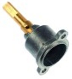 cappuccio per rubinetti del gas alb. diametro  7x8mm alb. l 34/15mm parte piana sopra/sotto