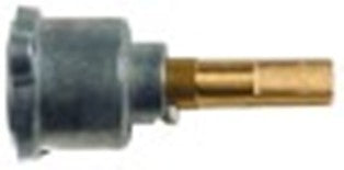cappuccio per rubinetti del gas alb. diametro  10x6,5mm alb. l 34/15mm parte piana dx/sx