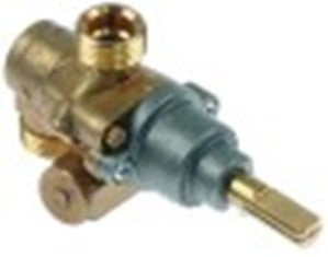 rubinetto del gas pel tipo 21n entrata gas m16x1,5 (tubo diametro  10mm) by-pass diametro  0mm