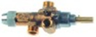 rubinetto del gas pel tipo 21s entrata gas m16x1,5 (tubo diametro  10mm) by-pass diametro  0,6mm