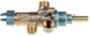 rubinetto del gas pel tipo 21s entrata gas m16x1,5 (tubo diametro  10mm) by-pass diametro  0,65mm