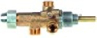 rubinetto del gas pel tipo 21s entrata gas m16x1,5 (tubo diametro  10mm) by-pass diametro  0,75mm