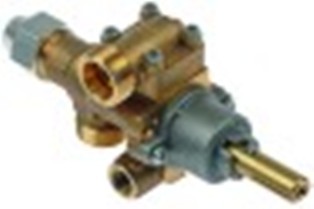 rubinetto del gas pel tipo 22s/o entrata gas m20x1,5 (tubo diametro  12mm) by-pass diametro  0mm