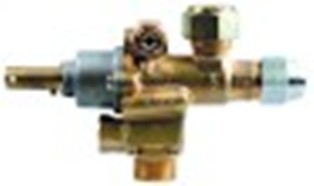 rubinetto del gas tipo pel22s by-pass diametro  1mm attacco per termocoppia m8x1