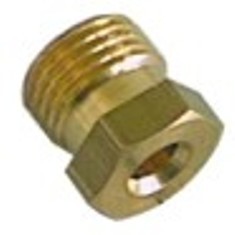 vite bicono filetto m10x1 per tubo diametro  4mm con. 5 pz