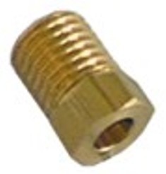 vite bicono filetto m8x1 per tubo diametro  4mm con. 10 pz