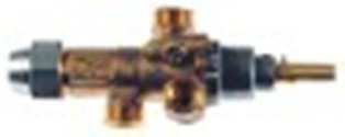 rubinetto del gas pel tipo 21s entrata gas m16x1,5 (tubo diametro  10mm) by-pass diametro  0,95mm