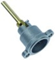 cappuccio per rubinetti del gas alb. diametro  6x4,6mm alb. l 35/28mm parte piana sopra/sotto tipo pel21