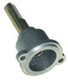 cappuccio per rubinetti del gas alb. diametro  10x8mm alb. l 25/17mm parte piana dx/sx