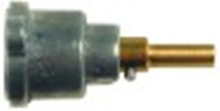 cappuccio per rubinetti del gas alb. diametro  6x4,6mm l1 22mm l2 15mm parte piana sopra/sotto