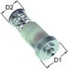 gruppo magnetico l 43mm d1 diametro  19mm d2 diametro  15,5mm adattabile a copreci