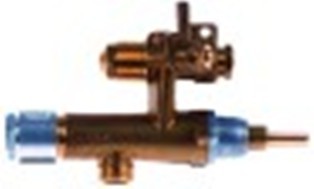 rubinetto del gas ega tipo serie 26400 entrata gas tubo 8mm attacco per termocoppia m8