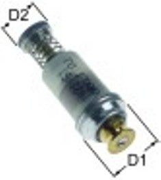 gruppo magnetico l 29mm d1 diametro  12,5mm d2 diametro  8,5mm adattabile a sabaf