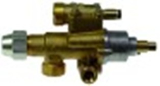 rubinetto del gas pel tipo 22s/o entrata gas m20x1,5 (tubo diametro  12mm) by-pass diametro  0mm