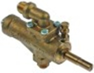 valvola per gas gai entrata gas 3/8" (tubo diametro  10mm) uscita gas 3/8" (tubo diametro  10mm)