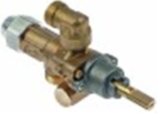 rubinetto del gas ab tipo a60 entrata gas m16x1,5 (tubo diametro  10mm)