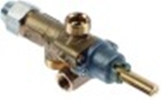 rubinetto del gas ab tipo a60 entrata gas m16x1,5 (tubo diametro  10mm)