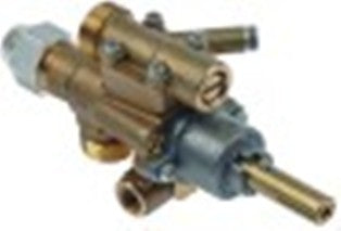 rubinetto del gas ab tipo a62 entrata gas m20x1,5 (tubo diametro  12mm)