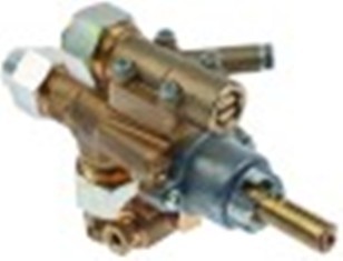rubinetto del gas ab tipo a62 entrata gas m20x1,5 (tubo diametro  12mm)