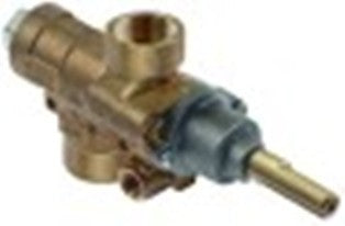 rubinetto del gas ab tipo a63c entrata gas 3/4"x14 bsp-f uscita gas 3/4"x14 bsp-f
