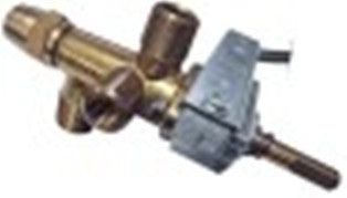 rubinetto del gas ab tipo a12i-120 entrata gas 3/8" bsp uscita gas 3/8" bsp