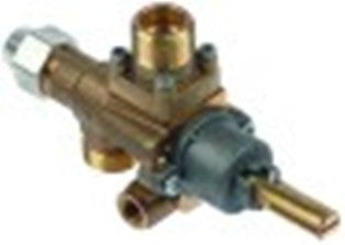 rubinetto del gas ab tipo a62v entrata gas m20x1,5 (tubo diametro  12mm)