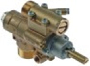 rubinetto del gas ab tipo a63 entrata gas m28x1,5 (tubo diametro  20mm)