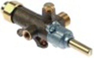 rubinetto del gas copreci tipo cal-3200 entrata gas flangia del tubo diametro 27mm