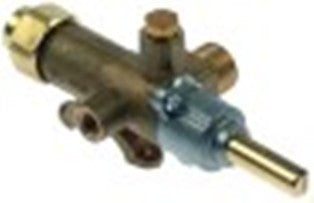 rubinetto del gas copreci tipo cal-3200 entrata gas flangia del tubo diametro 27mm by-pass diametro  1,3mm