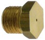 ugello del gas filetto m10x1 ch 12 foro diametro  1,35mm