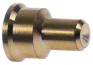 ugello per bruciatore pilota polidoro gas liquido indice 38-r foro diametro  0,38mm con. 1 pz