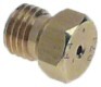 ugello del gas filetto m6x0,75 ch 7 foro diametro  0,74mm