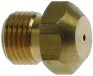 ugello del gas filetto m10x1 ch 12 foro diametro  2,55mm