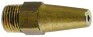 ugello del gas filetto 1/8" ch 10 foro diametro  2,15mm indice 215 con. 2 pz