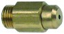 ugello del gas filetto m10x1 ch 12 foro diametro  1,2mm gas liquido pressione del gas 30mbar