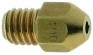 ugello del gas filetto n.12 unf indice 400 foro diametro  1,74mm gas naturale ch 6 l 12mm