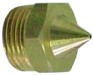 ugello del gas filetto 3/8" ch 17 foro diametro  0,5mm