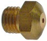 ugello del gas filetto m8x1 ch 10 foro diametro  1,05mm