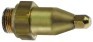 ugello del gas filetto 1/2" unef indice 20 foro diametro  0,4mm gas naturale ch 6/17 l 42mm