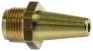 ugello del gas filetto 1/2" unef foro diametro  3,2mm gas naturale ch 15 l 30mm