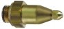 ugello del gas filetto 1/2" unef indice 380 foro diametro  1,7mm gas naturale ch 6/17 l 42mm
