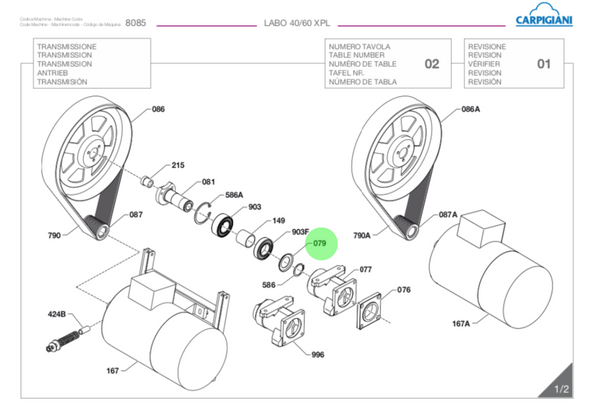 ANELLO - CARPIGIANI  LABO 40/60 XPL
