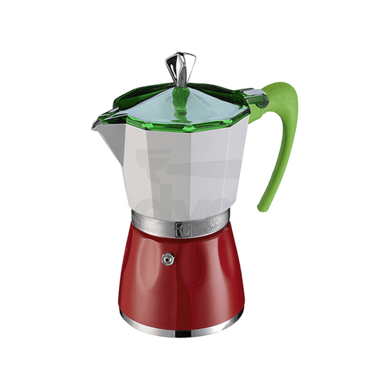 CAFFETTIERA- MOKA MOD. TRICOLORE 6TZ

