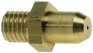 ugello del gas filetto m10x1,5 ch 14 foro diametro  1,1mm