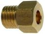 ugello del gas filetto m6x0,75 ch 7 foro diametro  1,34mm