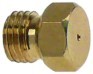 ugello del gas filetto m6x0,75 ch 7 foro diametro  0,93mm