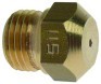 ugello del gas filetto m10x1 ch 11 foro diametro  1,15mm indice 115