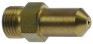 ugello del gas filetto m16x1,5 ch 17 foro diametro  1,6mm l 44mm