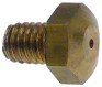 ugello del gas filetto m6x1 gas naturale ch 10 foro diametro  1,25mm