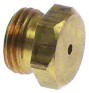ugello del gas gas liquido foro diametro  1,4mm ottone